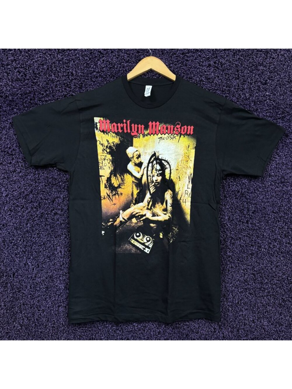 Marilyn Manson Portrait of American Family Album T-Shirt L